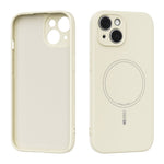 ABEEL Cover til iPhone 13 Kompatibel med MagSafe Hudvenlig Flydende Silikone Telefon Bagcover