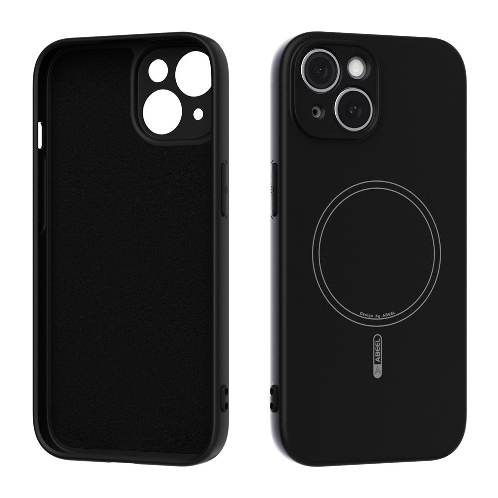 ABEEL Cover til iPhone 13 Kompatibel med MagSafe Hudvenlig Flydende Silikone Telefon Bagcover
