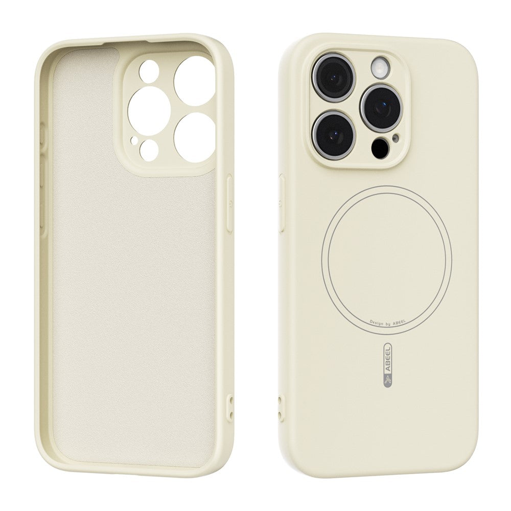 ABEEL For iPhone 13 Pro Case Compatible with MagSafe Skin Touch Liquid Silicone Phone Back Cover