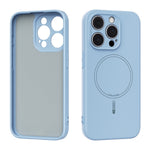 ABEEL For iPhone 13 Pro Case Compatible with MagSafe Skin Touch Liquid Silicone Phone Back Cover