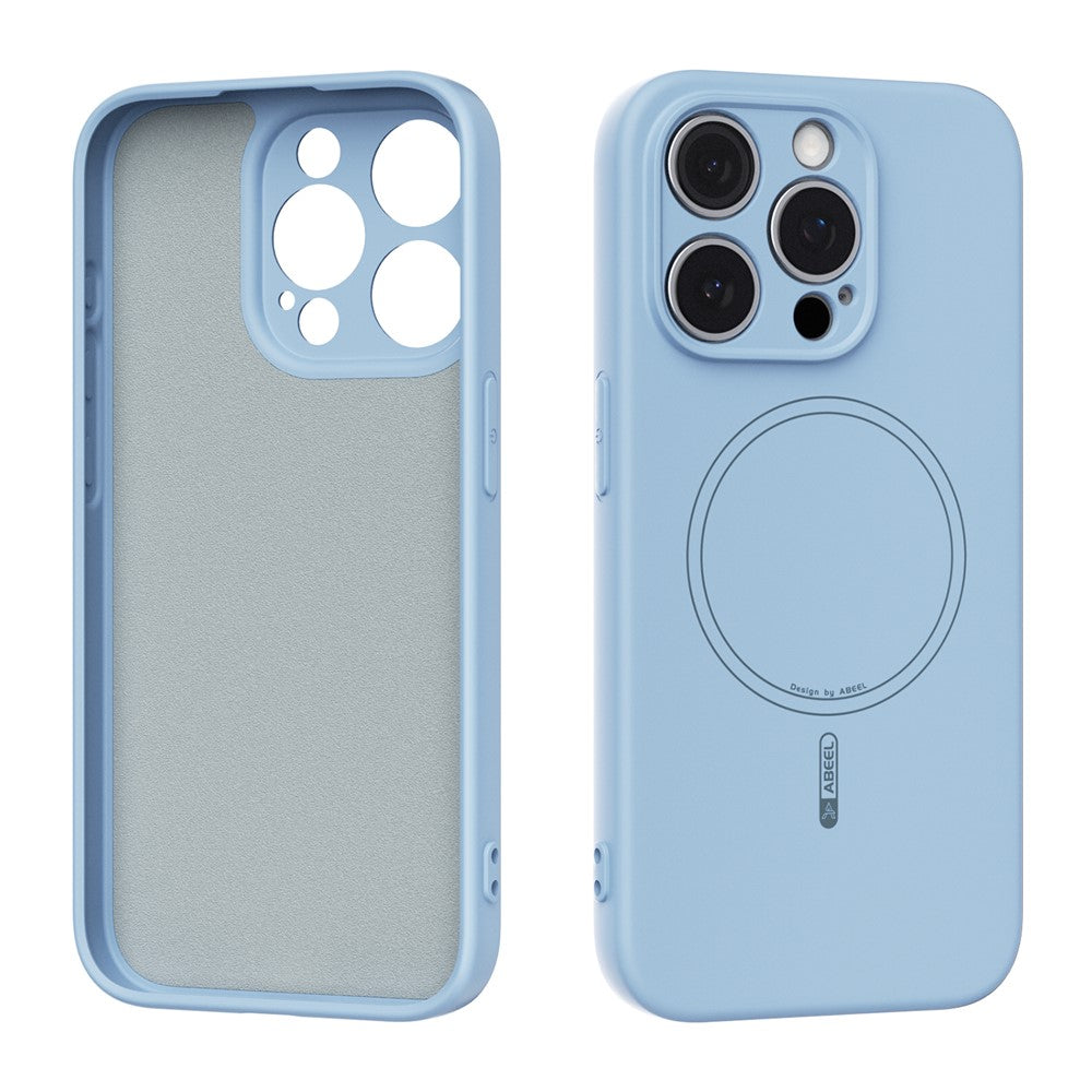 ABEEL For iPhone 13 Pro Case Compatible with MagSafe Skin Touch Liquid Silicone Phone Back Cover