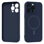 ABEEL For iPhone 13 Pro Case Compatible with MagSafe Skin Touch Liquid Silicone Phone Back Cover