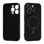 ABEEL For iPhone 13 Pro Case Compatible with MagSafe Skin Touch Liquid Silicone Phone Back Cover