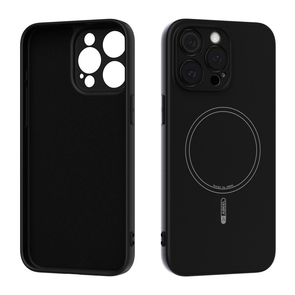 ABEEL For iPhone 13 Pro Max Case Compatible with MagSafe Skin Touch Liquid Silicone Phone Back Cover