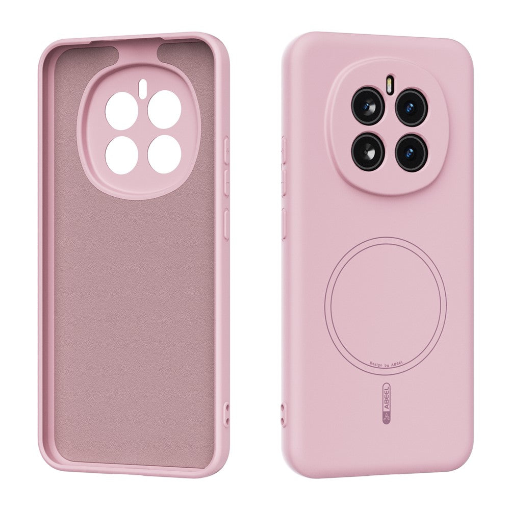 ABEEL For Honor Magic7 5G Magnetic Case Skin Touch Liquid Silicone Phone Back Cover