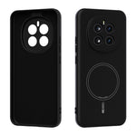 ABEEL For Honor Magic7 5G Magnetic Case Skin Touch Liquid Silicone Phone Back Cover