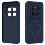 ABEEL For Honor Magic7 Pro 5G Magnetic Case Skin Touch Liquid Silicone Phone Back Cover