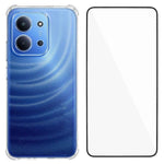 WANLONFENG For Xiaomi Redmi 15C 4G (EU) (173mm) / Xiaomi Redmi 15C 5G (EU) (173mm) TPU Case  WL3 Series 1.5mm Phone Cover with Tempered Glass Film