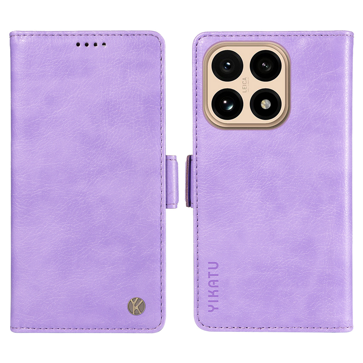 YIKATU For Xiaomi 15T Case  YK-007 Litchi Texture PU Leather Wallet Phone Cover