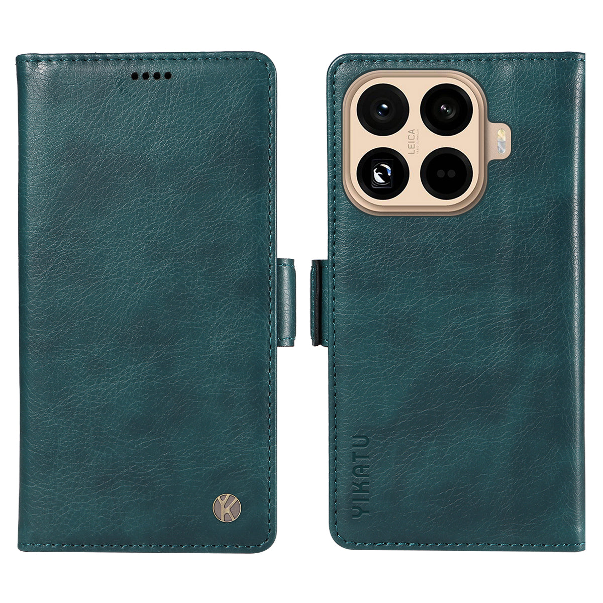YIKATU For Xiaomi 15T Pro Case  YK-007 Litchi Texture PU Leather Wallet Phone Cover