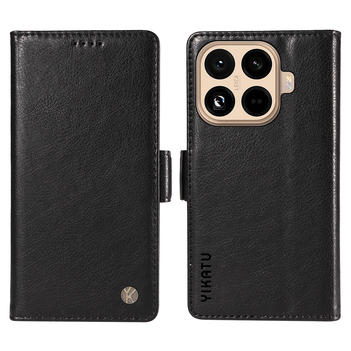YIKATU For Xiaomi 15T Pro Case  YK-007 Litchi Texture PU Leather Wallet Phone Cover