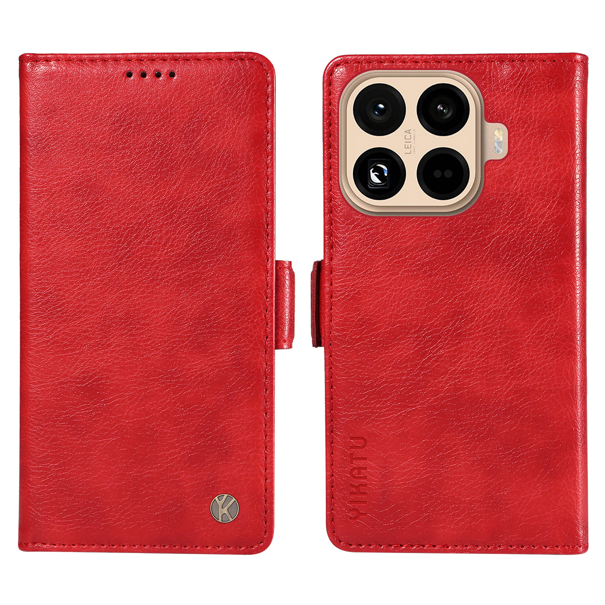 YIKATU For Xiaomi 15T Pro Case  YK-007 Litchi Texture PU Leather Wallet Phone Cover