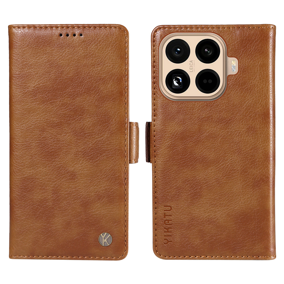 YIKATU For Xiaomi 15T Pro Case  YK-007 Litchi Texture PU Leather Wallet Phone Cover