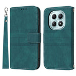 For Xiaomi Poco M8 5G / Redmi Note 15 5G (Global) / 15 4G (Global) Case Wallet Skin-Touch Leather Imprinted Phone Cover with Wrist Strap