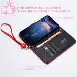 For Xiaomi Poco M8 5G / Redmi Note 15 5G (Global) / 15 4G (Global) Case Bowknot Decor Wallet Leather Phone Cover with Wrist Strap