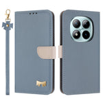 For Xiaomi Redmi Note 15 Pro 5G (Global) Case Bowknot Decor Wallet Leather Phone Cover with Wrist Strap