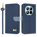 For Xiaomi Redmi Note 15 Pro 5G (Global) Case Bowknot Decor Wallet Leather Phone Cover with Wrist Strap