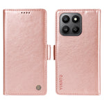 YIKATU For Honor 400 Smart 5G / 4G / X7d 4G cover YK-007 PU-læderpung med litchi-tekstur