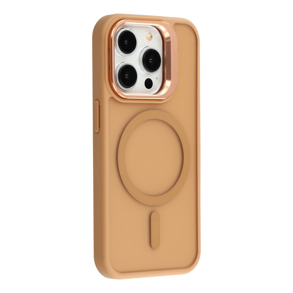 For iPhone 13 Pro Case Compatible with MagSafe Lens Kickstand TPU + PC Matte Phone Cover