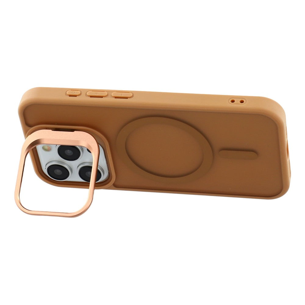 For iPhone 13 Pro Case Compatible with MagSafe Lens Kickstand TPU + PC Matte Phone Cover