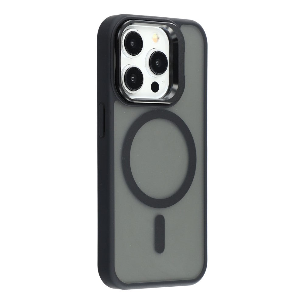 For iPhone 13 Pro Case Compatible with MagSafe Lens Kickstand TPU + PC Matte Phone Cover
