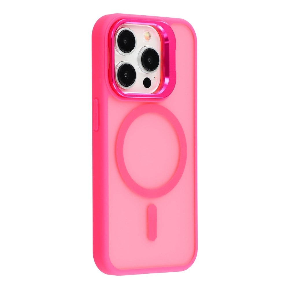 For iPhone 13 Pro Case Compatible with MagSafe Lens Kickstand TPU + PC Matte Phone Cover