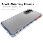ENKAY HAT PRINCE För Xiaomi Poco M7 4G (169mm) / Xiaomi Poco M7 Plus 5G Genomskinligt mobilskal Stötsäkert Halkfritt TPU-Skal
