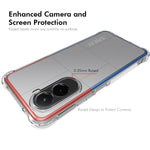 ENKAY HAT PRINCE För Xiaomi Poco M7 4G (169mm) / Xiaomi Poco M7 Plus 5G Genomskinligt mobilskal Stötsäkert Halkfritt TPU-Skal