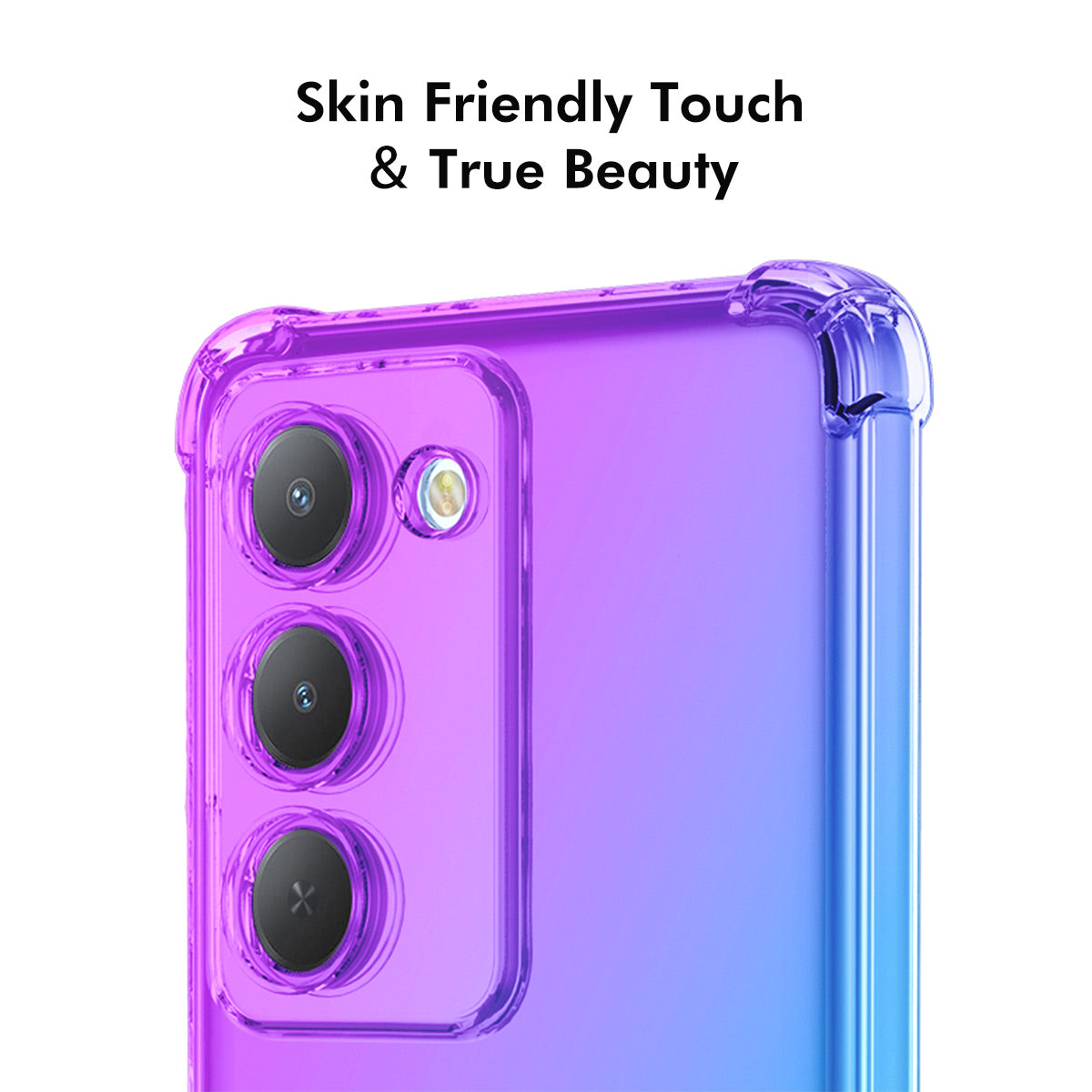 ENKAY til Xiaomi Redmi 15 4G (EU) (171mm) / Xiaomi Redmi 15 5G (EU) (171mm) TPU-etui, fortykket, faldsikkert bagsidecover med fire hjørner.