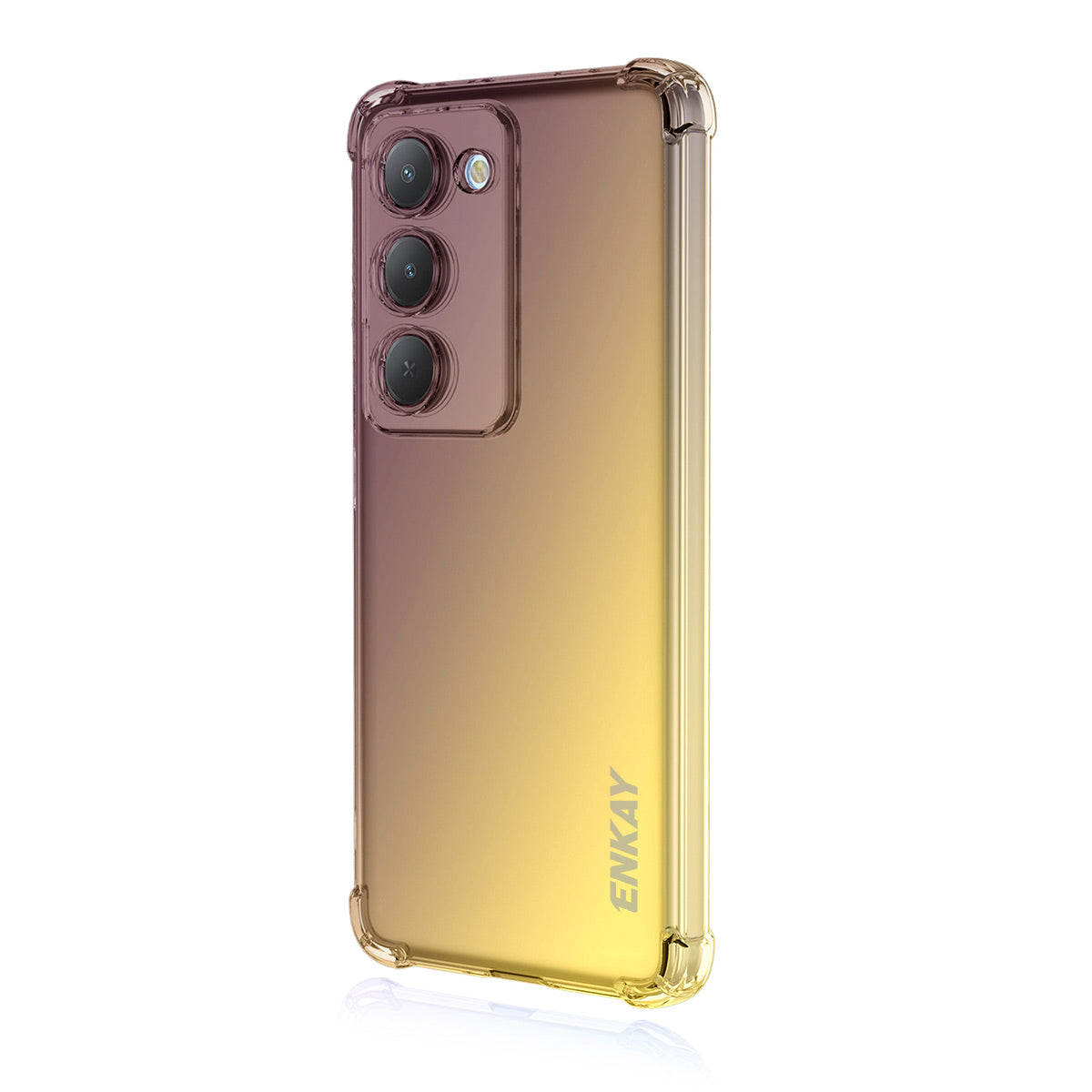 ENKAY til Xiaomi Redmi 15 4G (EU) (171mm) / Xiaomi Redmi 15 5G (EU) (171mm) TPU-etui, fortykket, faldsikkert bagsidecover med fire hjørner.
