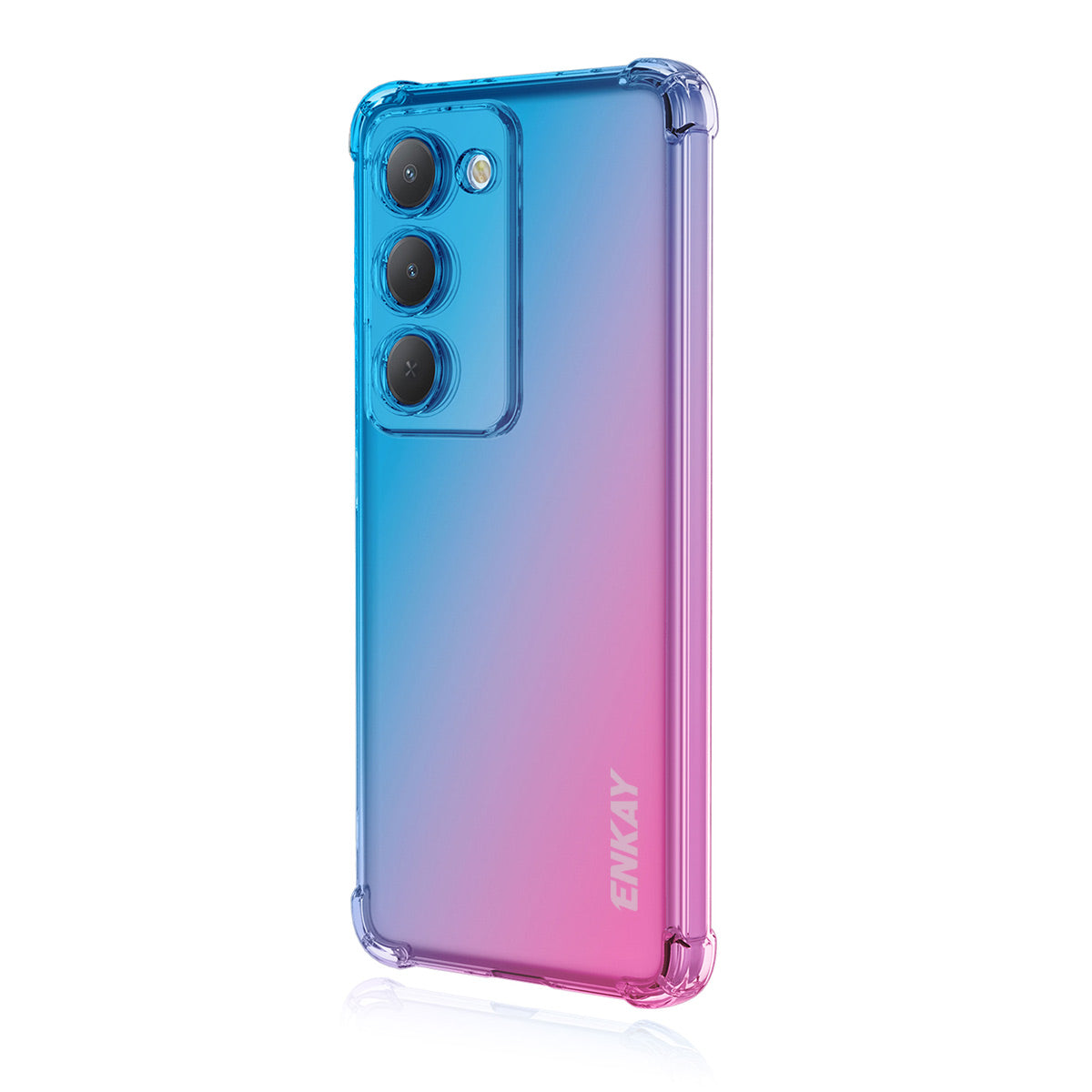 ENKAY til Xiaomi Redmi 15 4G (EU) (171mm) / Xiaomi Redmi 15 5G (EU) (171mm) TPU-etui, fortykket, faldsikkert bagsidecover med fire hjørner.