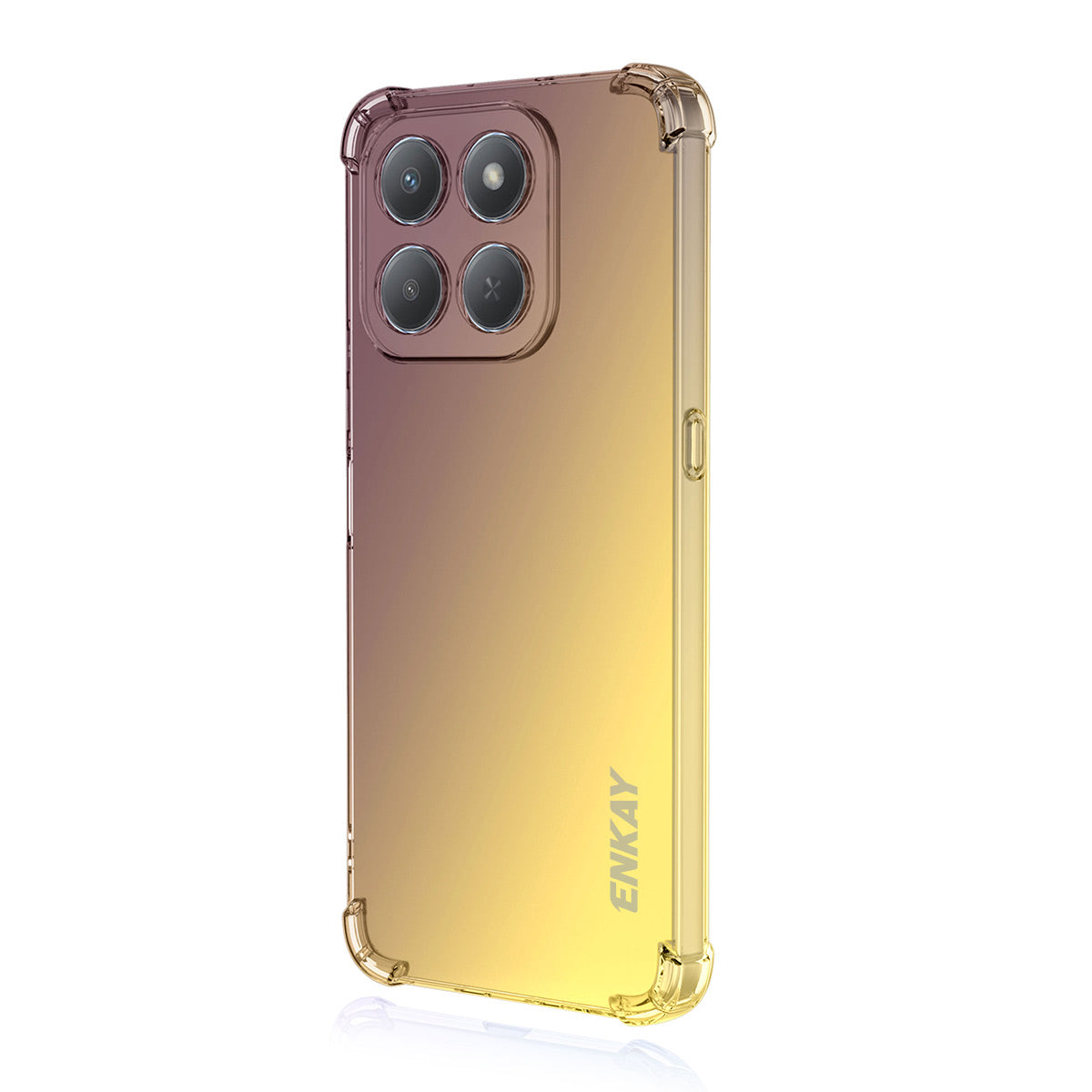 ENKAY For Honor 400 Smart 5G / 4G / X7d 4G TPU Case  Thickened Four Corner Drop-proof Phone Back Cover