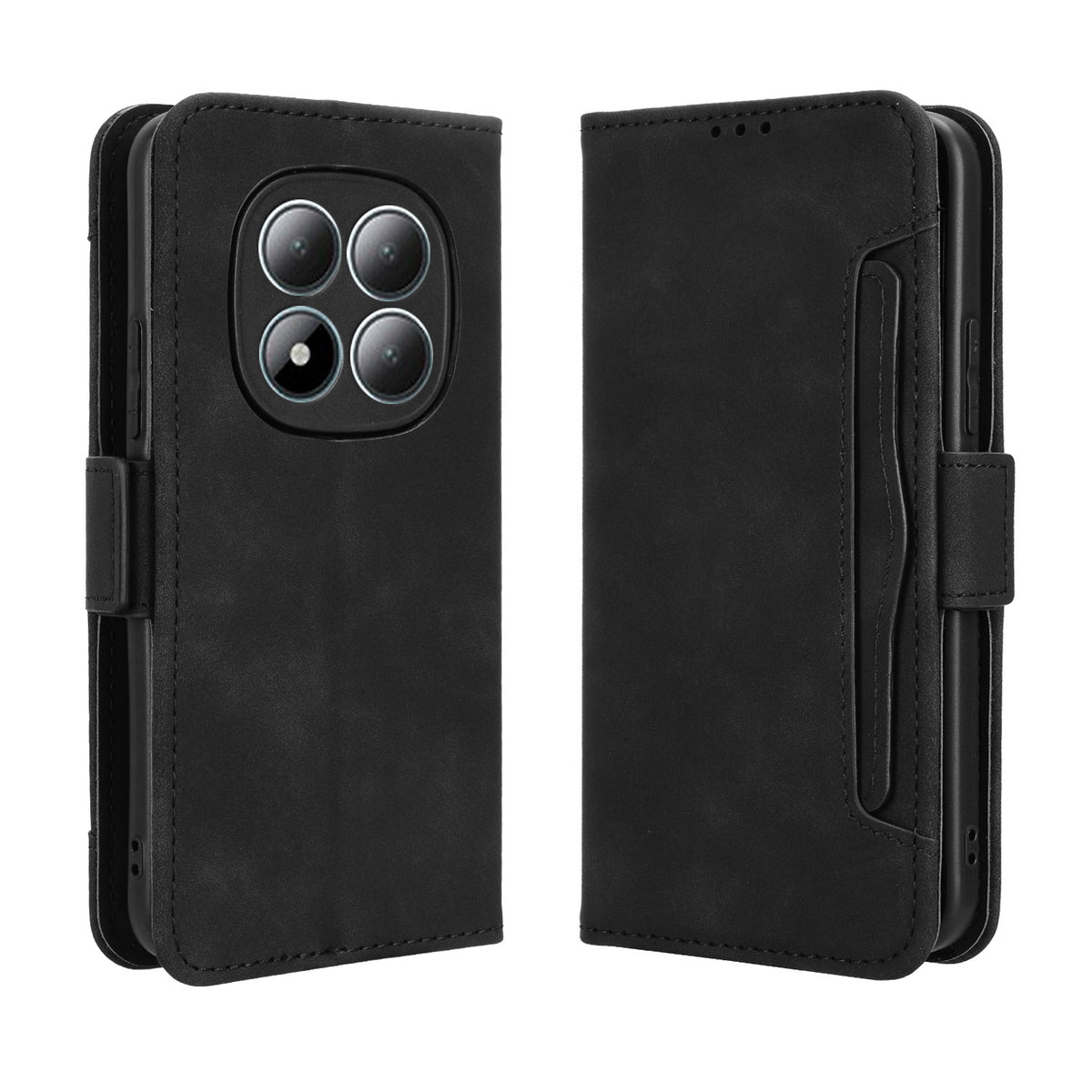 For Xiaomi Redmi Note 15 Pro 5G (Global) Leather Case Phone Wallet Cover with Multiple Card Slots