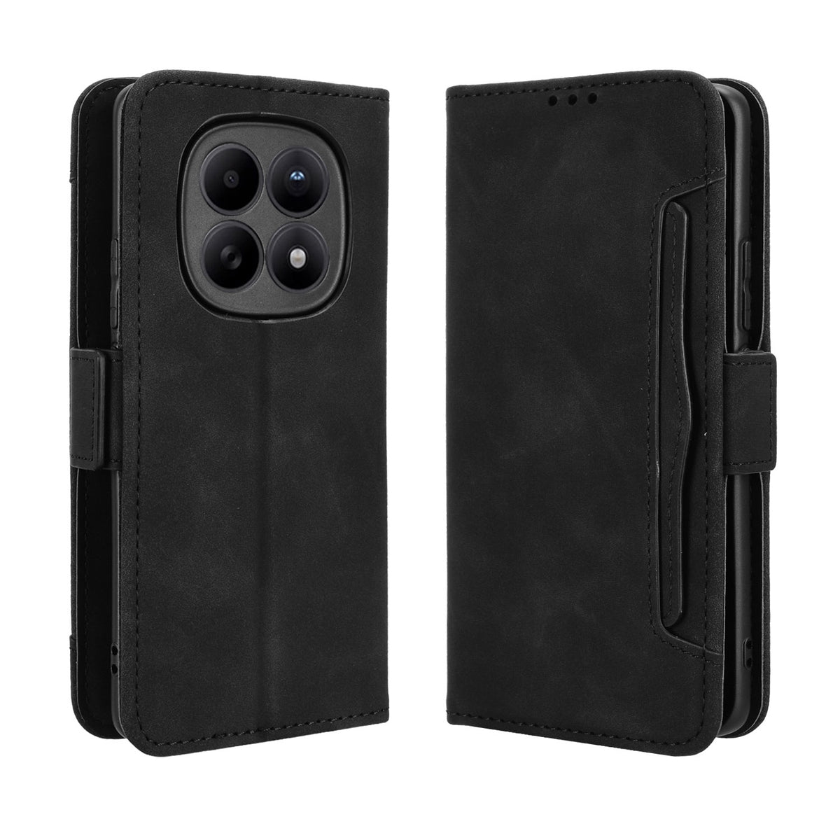 For Xiaomi Poco M8 5G / Redmi Note 15 5G (Global) / Note 15 4G (Global) Leather Case Phone Wallet Cover with Multiple Card Slots