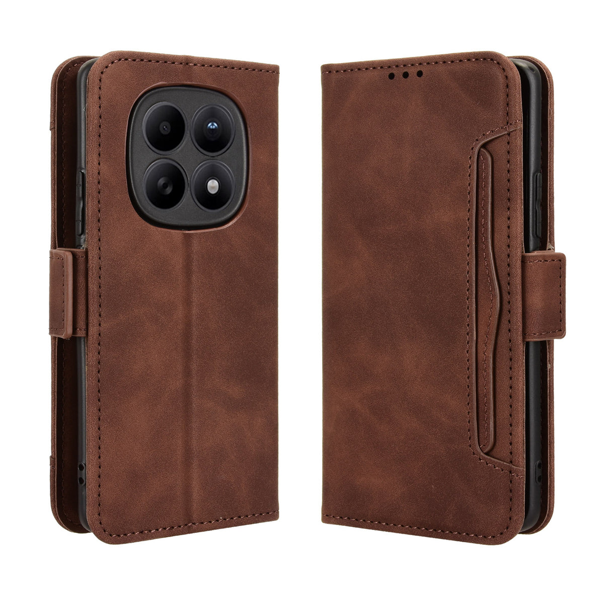 For Xiaomi Poco M8 5G / Redmi Note 15 5G (Global) / Note 15 4G (Global) Leather Case Phone Wallet Cover with Multiple Card Slots