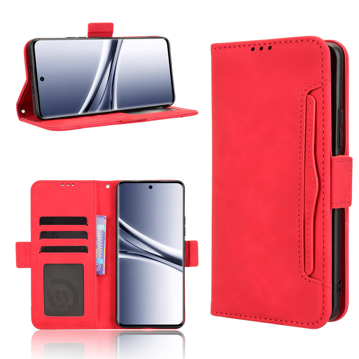 For Xiaomi Poco M8 5G / Redmi Note 15 5G (Global) / Note 15 4G (Global) Leather Case Phone Wallet Cover with Multiple Card Slots