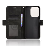Xiaomi Redmi 15C 5G (EU) (173 mm) / Xiaomi Redmi 15C 4G (EU) (173 mm) Läderfodral mobilplånboksfodral med flera kortfack