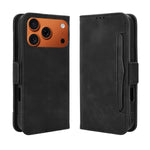 Til iPhone 18 Pro Max / 17 Pro Max Lædercover Telefonpung med Flere Kortlommer
