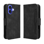 For iPhone 17 Leather Case Phone Wallet Cover with Multiple Card Slots