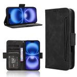 For iPhone 17 Leather Case Phone Wallet Cover with Multiple Card Slots