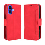 For iPhone 17 Leather Case Phone Wallet Cover with Multiple Card Slots
