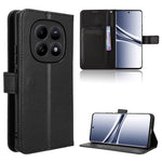 For Xiaomi Poco M8 5G / Redmi Note 15 5G (Global) / Note 15 4G (Global) Leather Wallet Case with Strap Diamond Texture Phone Cover