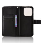 For Xiaomi 15T Leather Wallet Case with Strap Diamond Texture Phone Cover