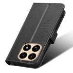 For Xiaomi 15T Leather Wallet Case with Strap Diamond Texture Phone Cover