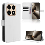 For Xiaomi 15T Leather Wallet Case with Strap Diamond Texture Phone Cover