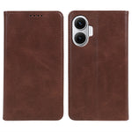 For Xiaomi Redmi Turbo 4 Pro 5G / Poco F7 5G Case Strong Magnetic PU Leather Phone Cover Calf Texture