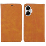 Stærkt magnetisk PU-lædercover med kalvestruktur til Xiaomi Redmi Turbo 4 Pro 5G / Poco F7 5G