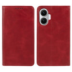 For Xiaomi Redmi Turbo 4 Pro 5G / Poco F7 5G Case Strong Magnetic PU Leather Phone Cover Calf Texture