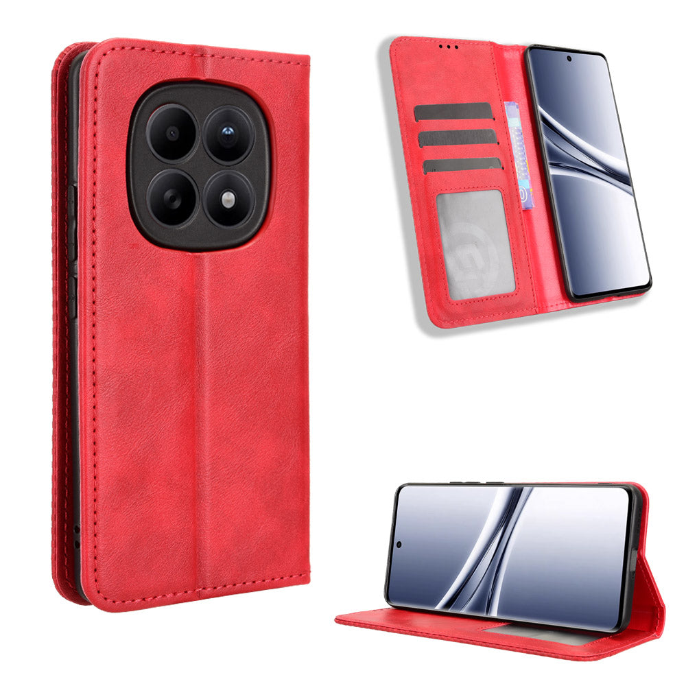 For Xiaomi Poco M8 5G / Redmi Note 15 5G (Global) / Note 15 4G (Global) Leather Case Wallet Stand Retro Texture Phone Cover