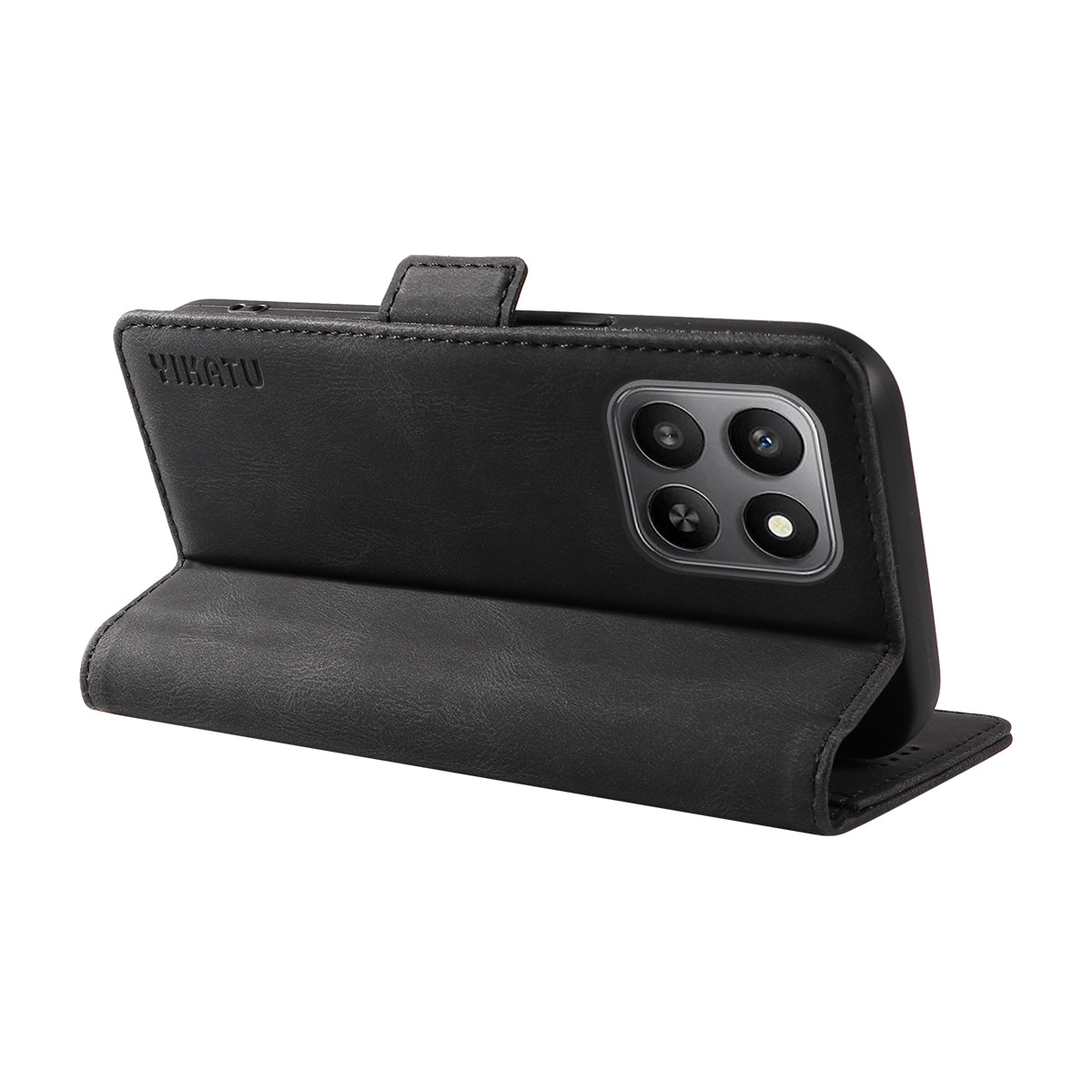 YIKATU For Honor 400 Smart 5G / 4G / X7d 4G Leather Case  YK-005 Skin-touch Feeling Wallet Phone Cover